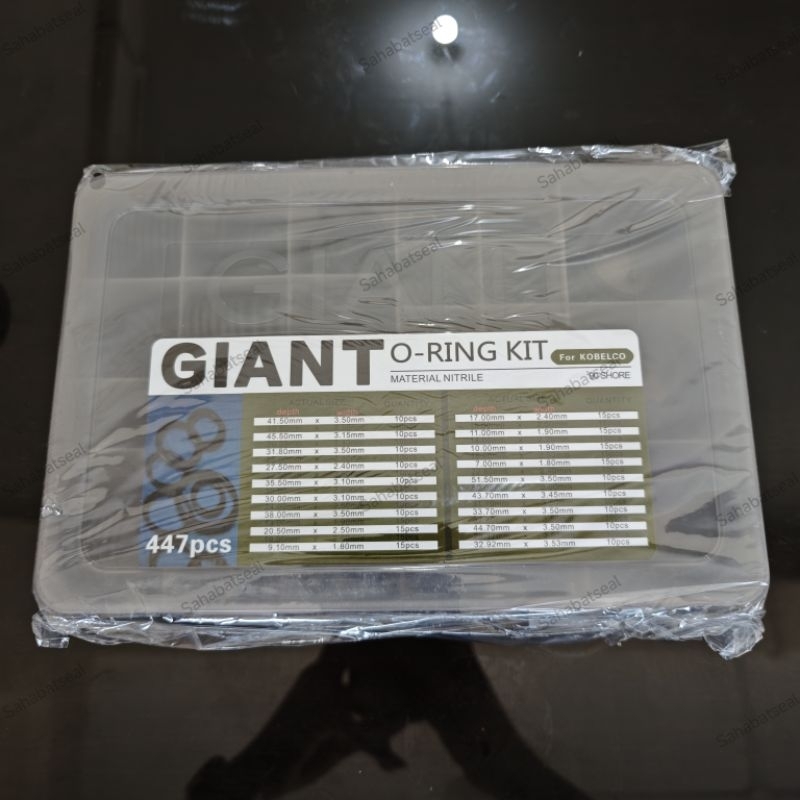 ORING BOX O-RING KIT GIANT KOBELCO NBR 90 SHORE