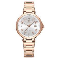 JAM TANGAN CEWEK NAVIFORCE NF5033LR White ORIGINAL