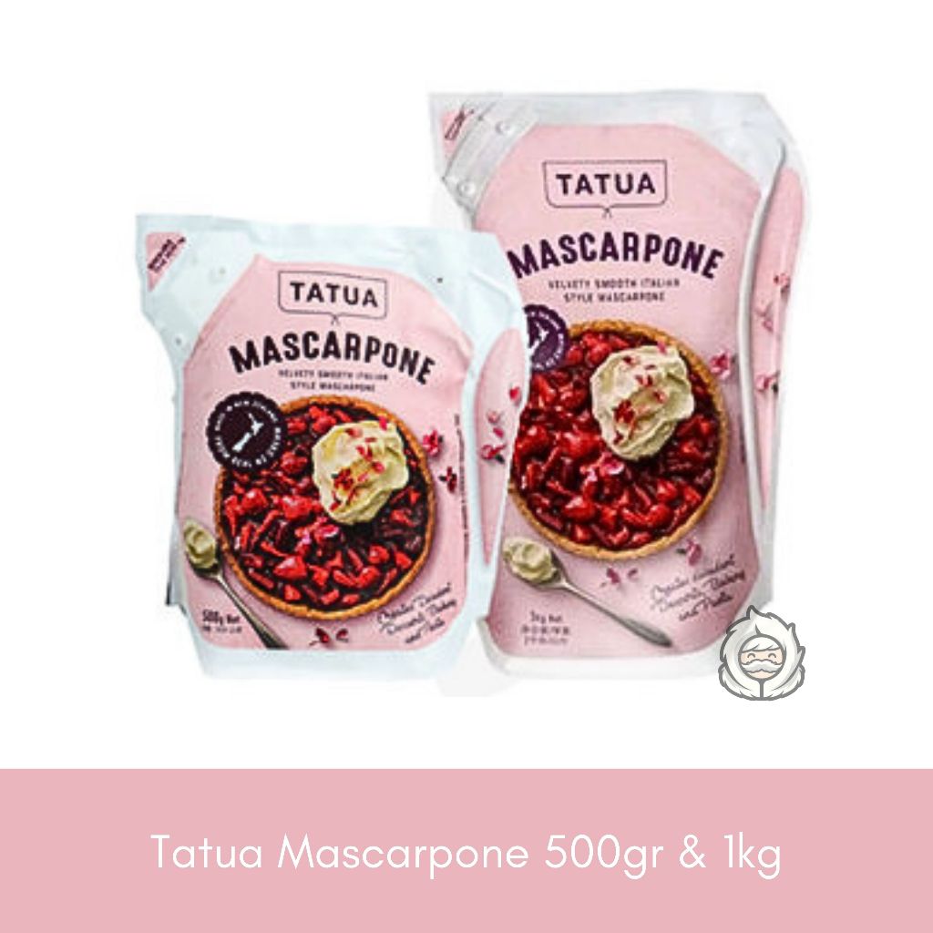 

Tatua Mascarpone Cheese | Keju Maskarpon | Keju Tiramisu 1kg | 500 gr