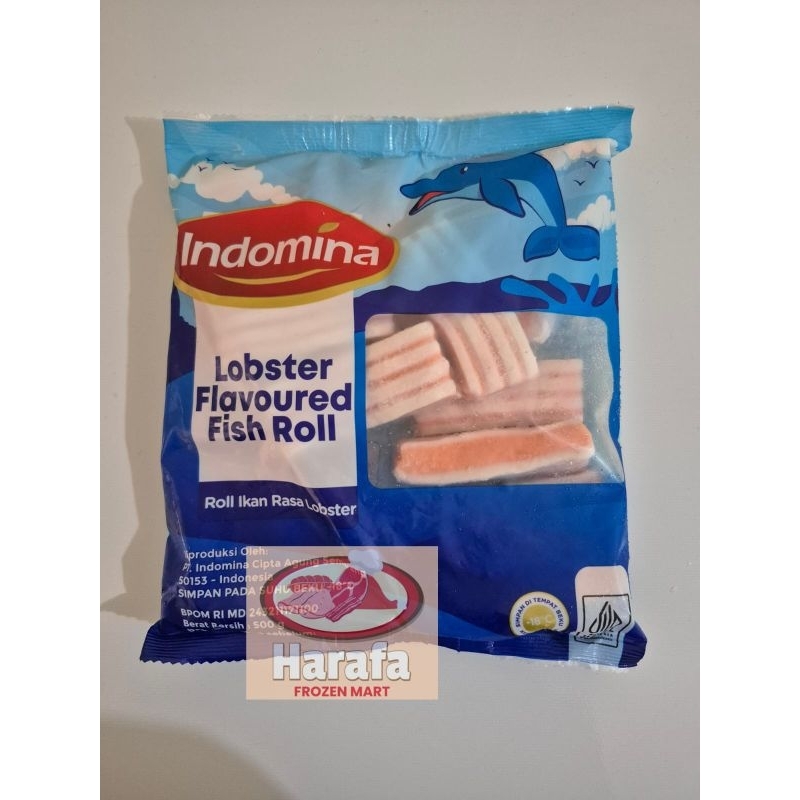 

INDOMINA LOBSTER FLAVOURED FISH ROLL 500G