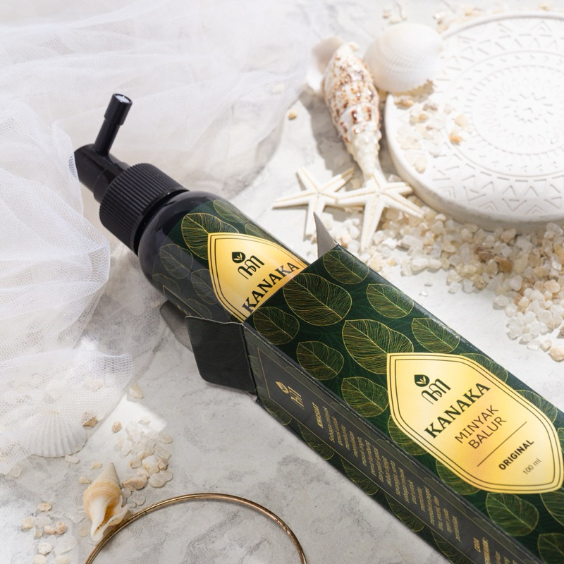 Isi 2 Botol Kanaka minyak balur Pijat Urut Terapi Aromaterapi Nyeri dan Kesemutan Healing Alami Kutu