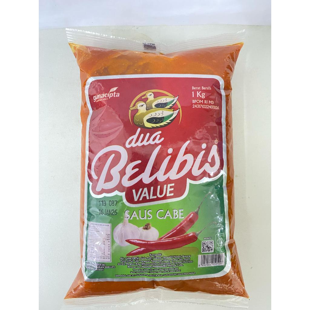 

DUA BELIBIS SAUS CABE VALUE 1KG