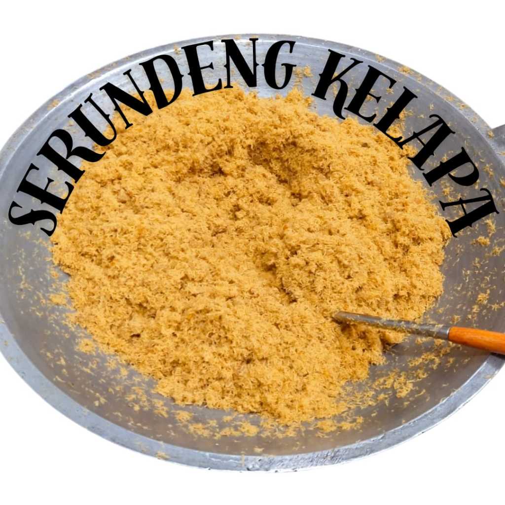 

Serundeng Kelapa Pedas Manis Original Daun Jeruk Halal Khas Bandung 250gr