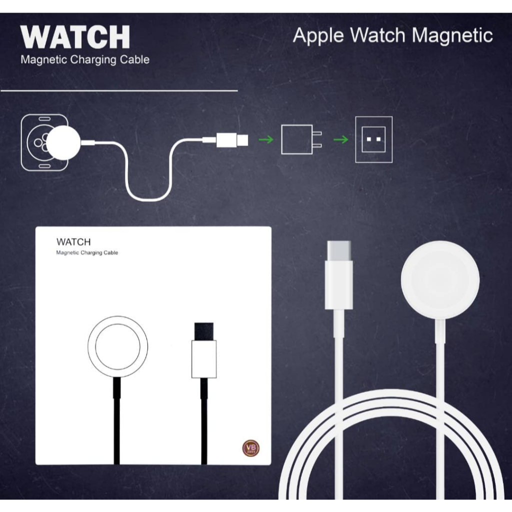 MAGNETIC WATCH CHARGING CABLE KHUSUS UNTUK AP PPLE  WATCH