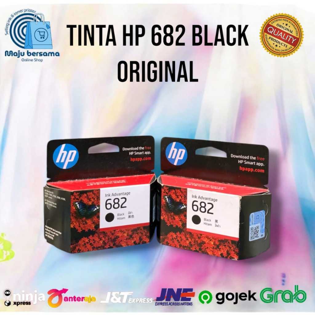 Tinta Hp 682 Black Original