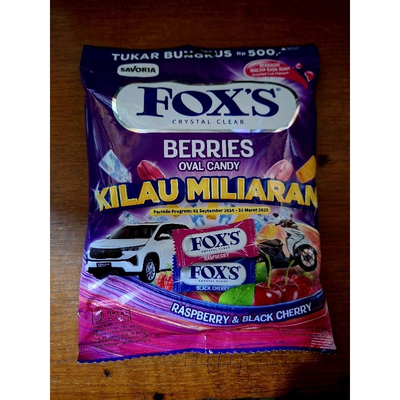 

Permen Fox's Berries Oval Candy