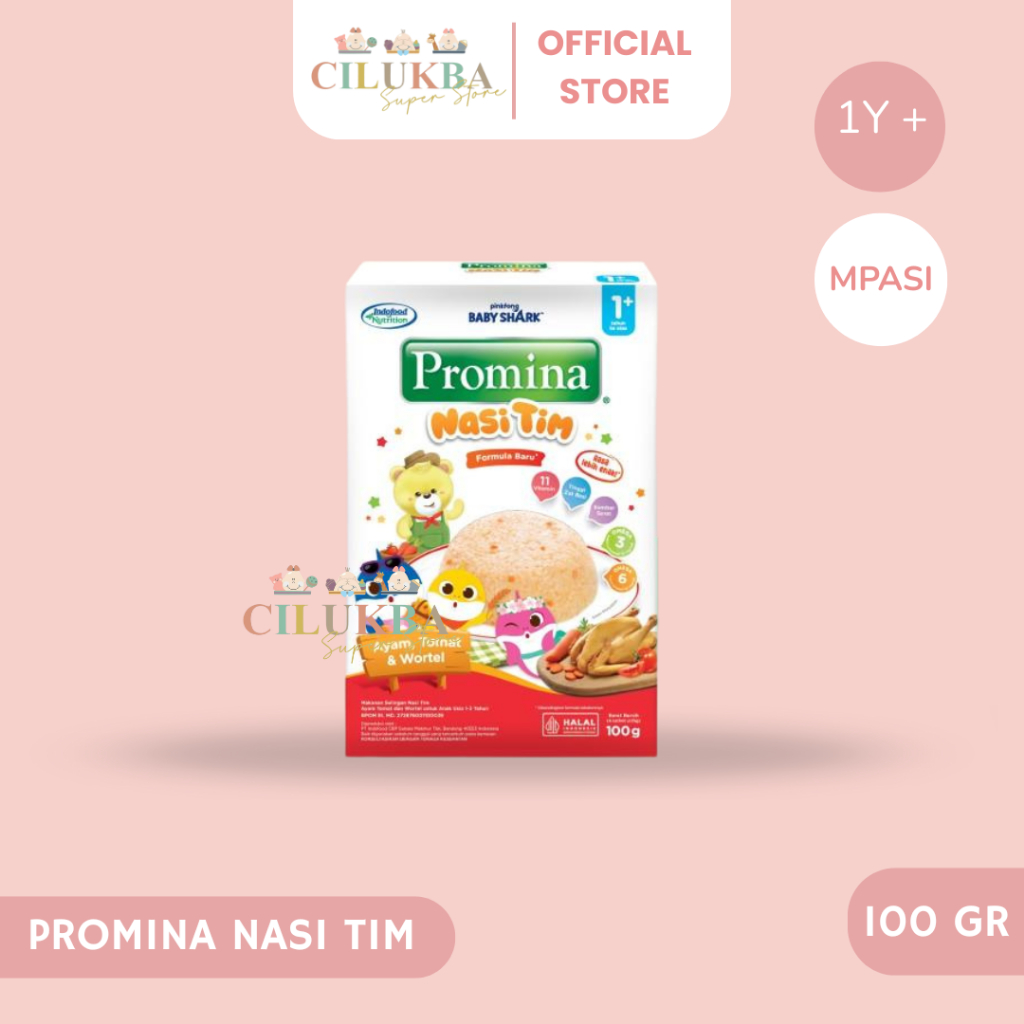 PROMINA NASI TIM (100g) | NASI INSTAN | TIM ANAK 1 TAHUN | NASI TIM | MAKANAN BAYI | MPASI