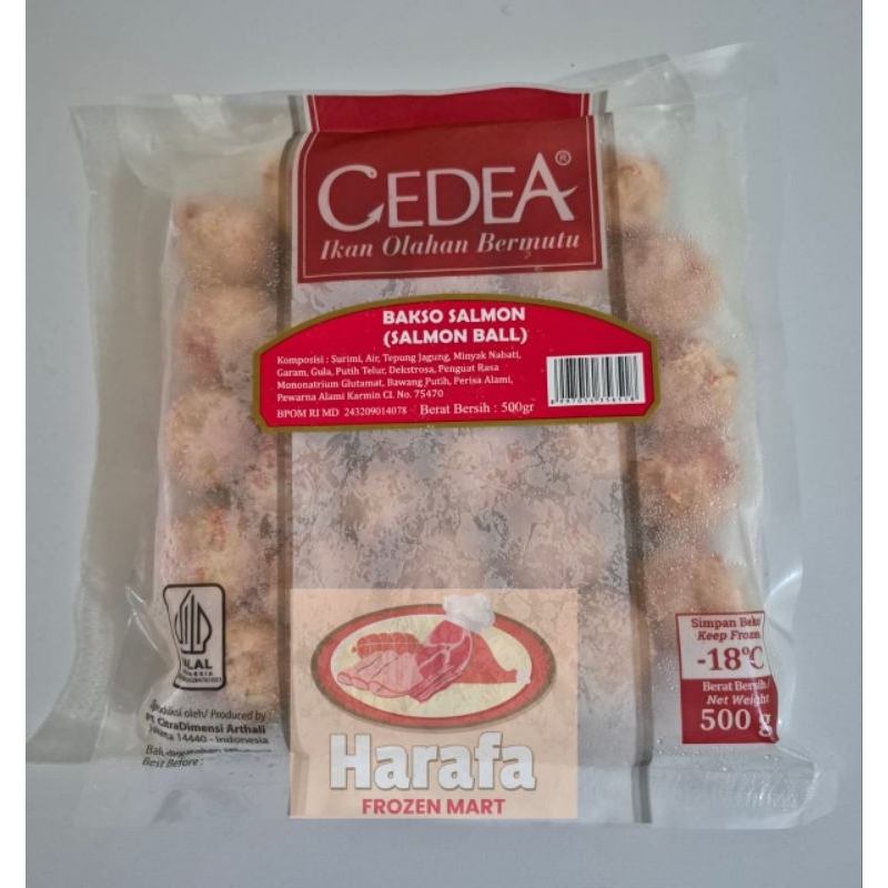 

CEDEA BAKSO SALMON 500G