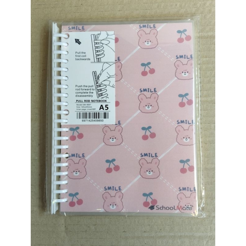 

Notebook Spiral A5 isi 80 Lembar Bagus Murah Berkualitas