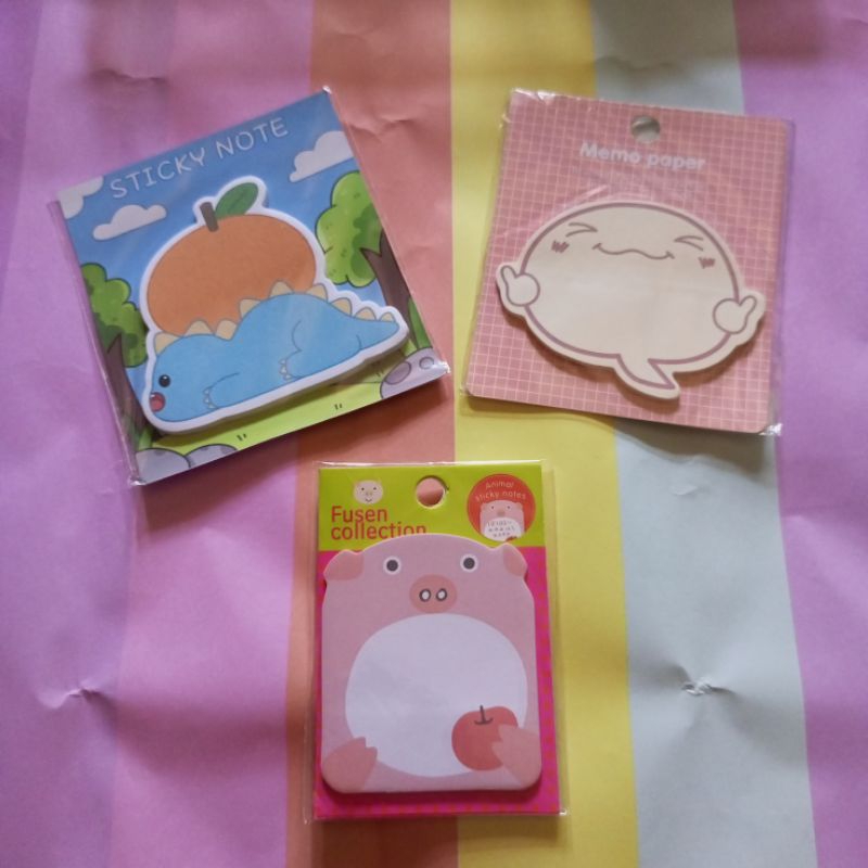 

sticky note memo paper paket sticky notes memo mini paper