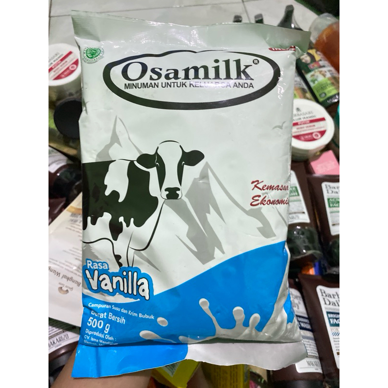 

Susu osamilk rasa vanilla & cokelat