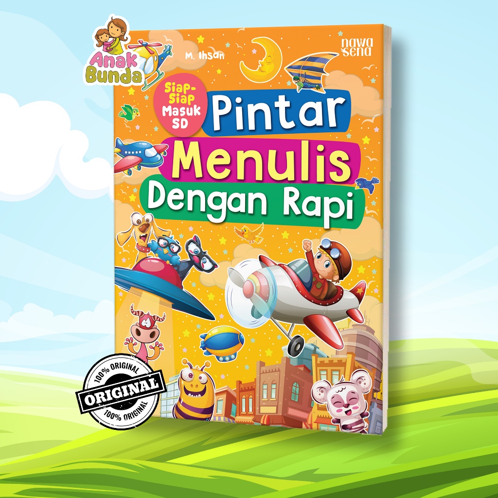 Buku Anak Tk Paud Belajar Menulis Anak Tk Pintar Menulis Dengan Rapi