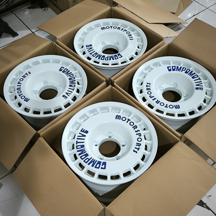 VELG MOBIL COMPOMOTIF R16 PCD 5X139,7 COCOK UNTUK MOBIL JIMY KATANA DLL