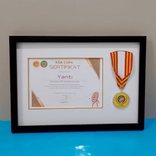 FRAME/BINGKAI SERTIFIKAT A4 DAN MEDALI