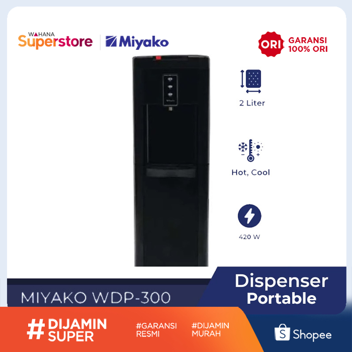 Miyako Dispenser Air Galon Bawah 3 in 1 - WDP500
