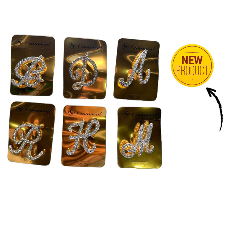 Bros Hijab Huruf - Pin Bros Hijab Abjad