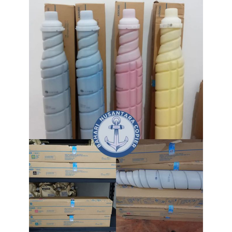Toner TN 619 Original Segel Biru  CMYK