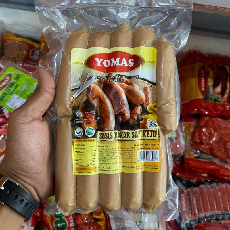 

YOMAS - SOSIS BAKAR KEJU ISI 10