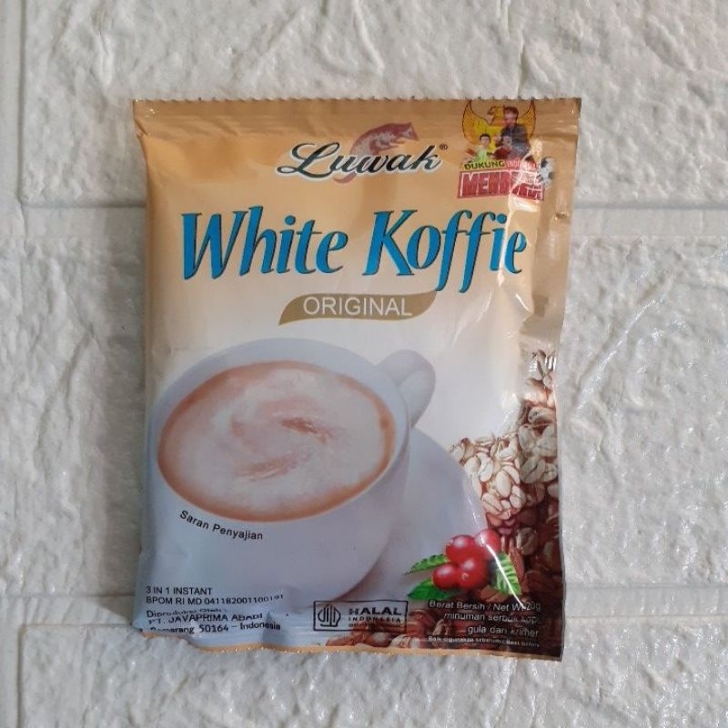 

LUWAK WHITE COFFIE ORIGINAL 5 PCS