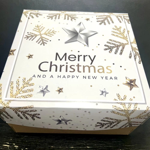 Dus Kue Box Hampers Parcel Bolu Box Brwonies Edisi Star Christmas Ukuran 22 25 Dan 30