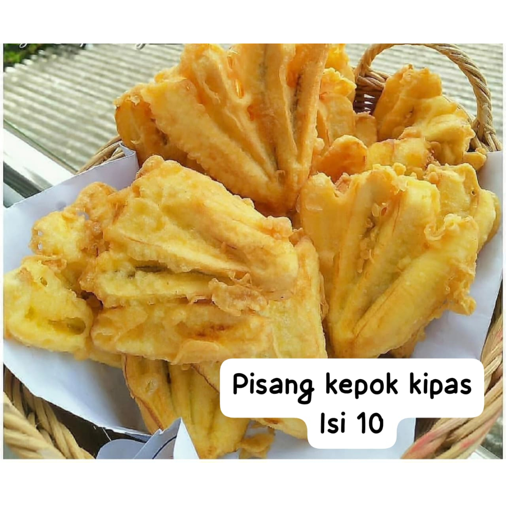 

Pisang kepok kipas isi 10pcs frozen food