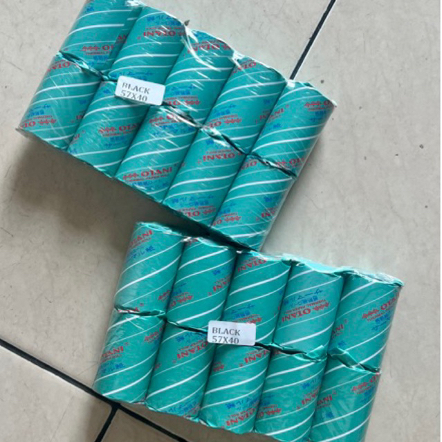 

OTANI KERTAS THERMAL 57MM X 40MM STRUK KASIR 57x40 / 57 x 40 JUAL PER ROLL