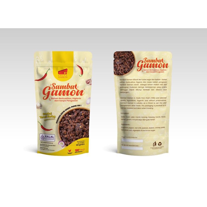 

Sambal Gamon 80 Gram