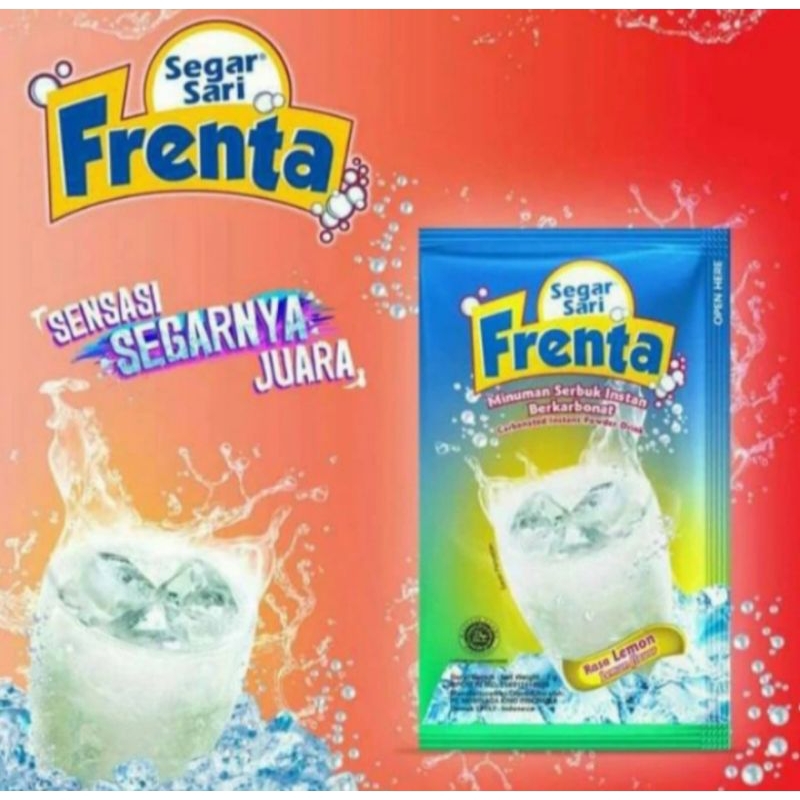 

1 ranceng isi 10 sachet minuman serbuk segar sari frenta