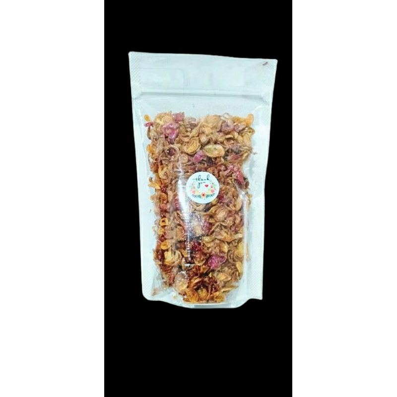 

Bawang Goreng Asli Brebes Ukuran 100 Gr