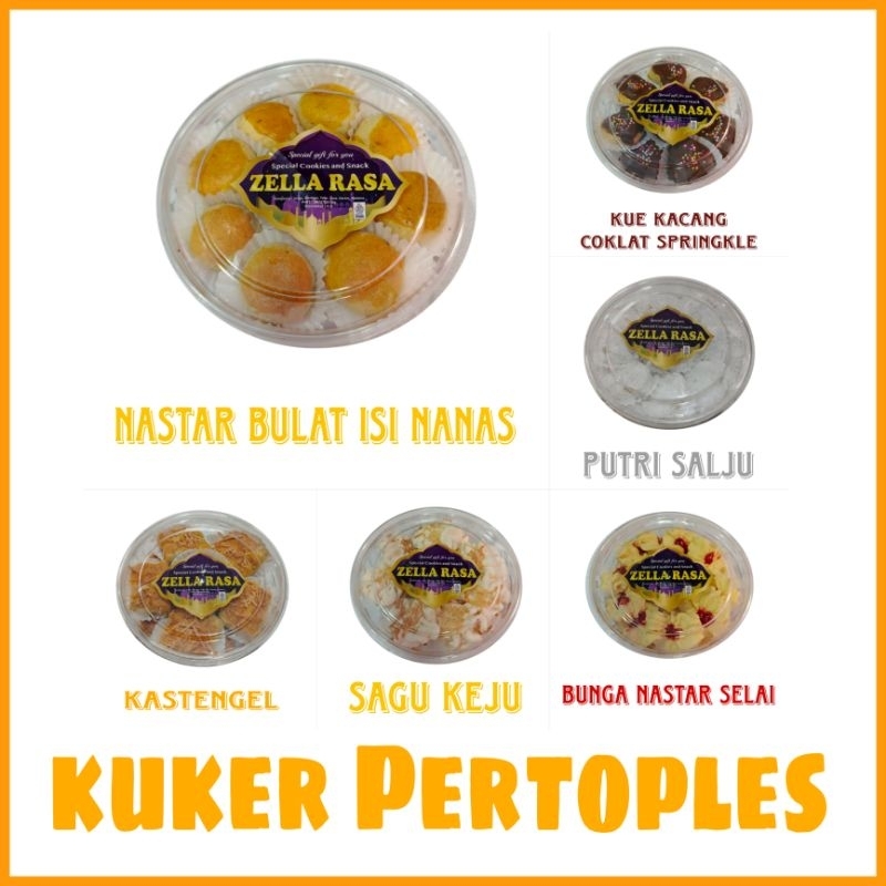 

Kuker Nastar Pertoples isi 250g HomeMade Termurah