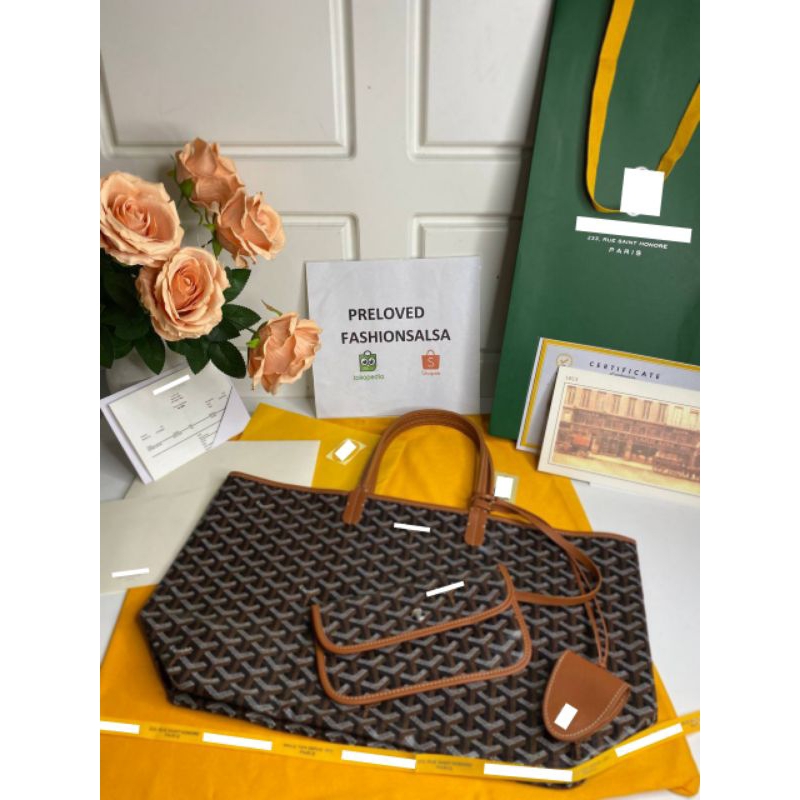 Preloved Rec 2021 Louis Black Tan PM