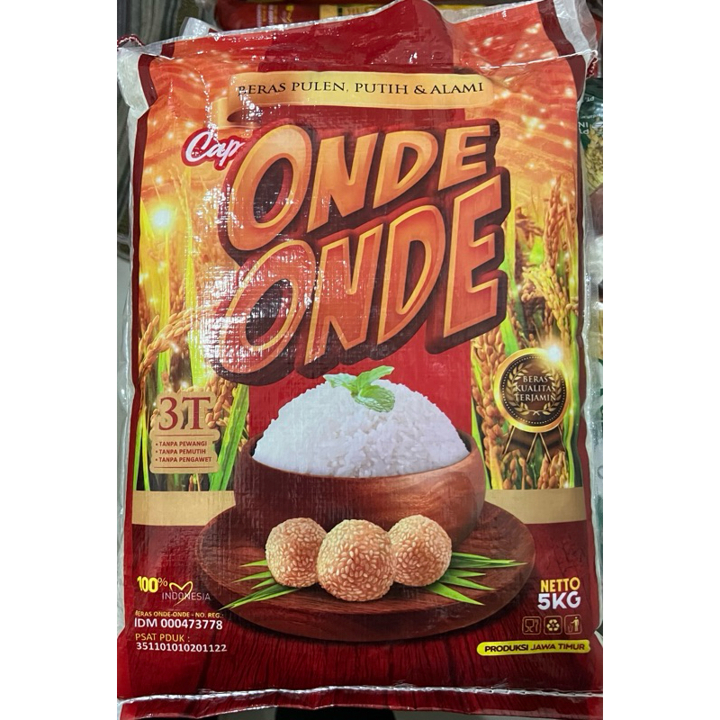 

Beras Onde Onde 5kg 10 kg
