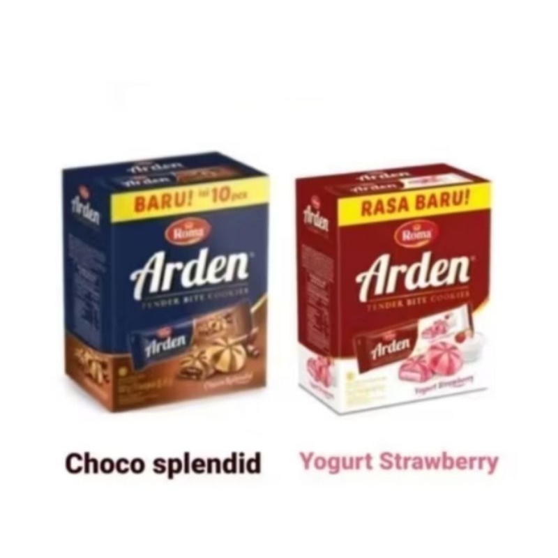 

Roma Arden Choco Splendid / Yogurt Strawberry Box (Isi 10sachet @30gr)