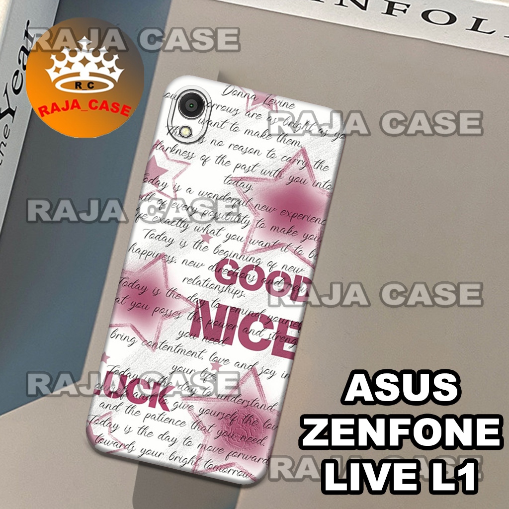 Rc8/Softase karet ASUS ZENFONE LIVE L1 - Motif Cewek  - Case Hp ASUS ZENFONE LIVE L1  - Casing ASUS 