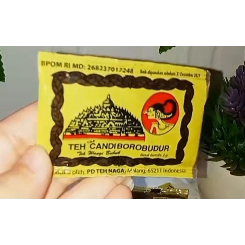 

9.Teh Kering Hitam Cap Wayang Harga 1 per Sachet