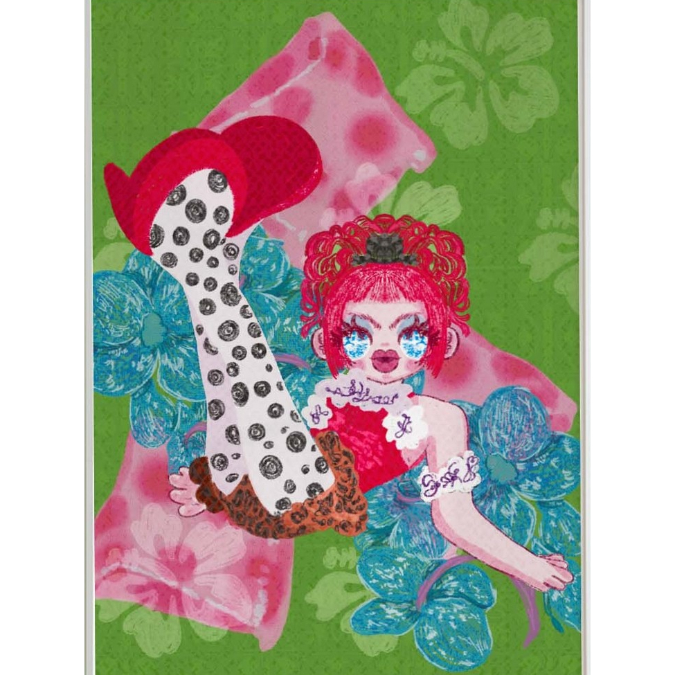 

'Tres Glamour' XG Jurin A3 Art Print