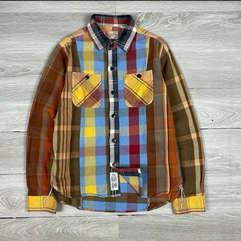 houston heavyweight flannel shirts #JLFL38