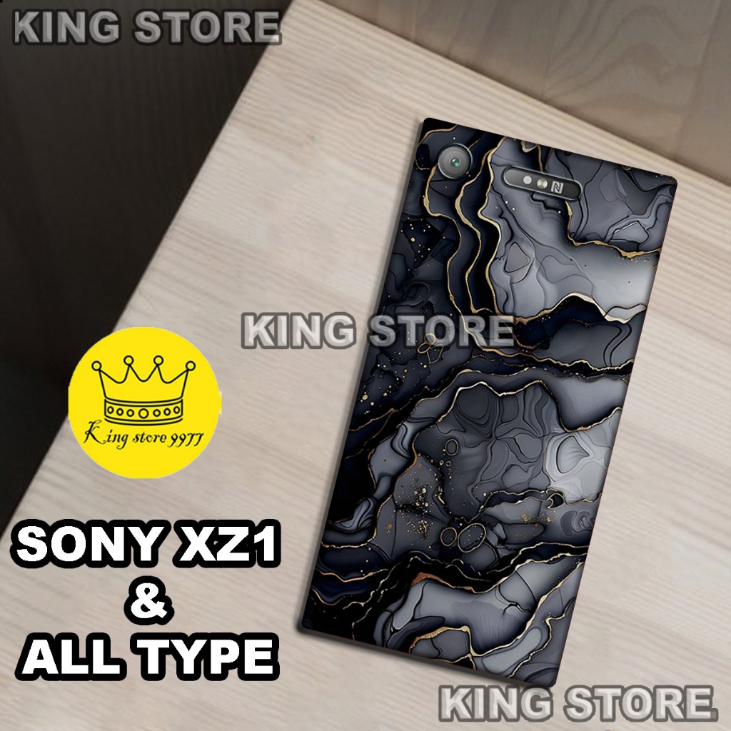 (KS23)  Softcase karet untuk SONY XZ1 Motif gambar karakter Marble/casing SONY XZ1 terbaru/kesing hp