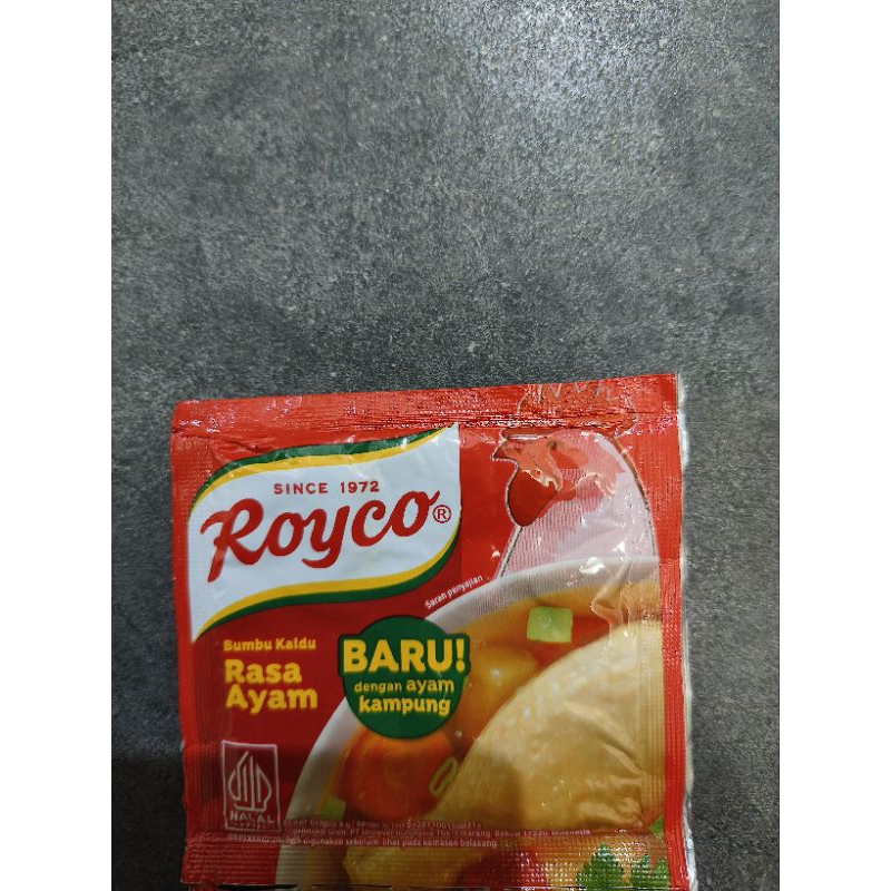 

Royco Bumbu Kaldu Rasa Ayam Kemasan 1 Sachet