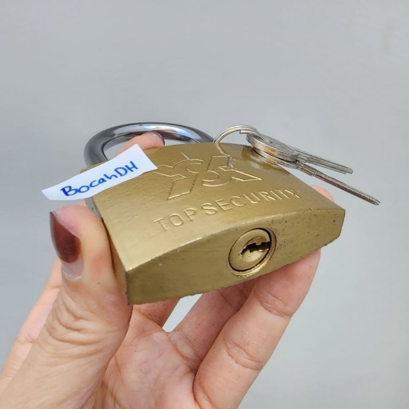 Gembok Kuning 60mm / GEMBOK PINTU RUMAH / GEMBOK PAGAR / GEMBOK RUMAH