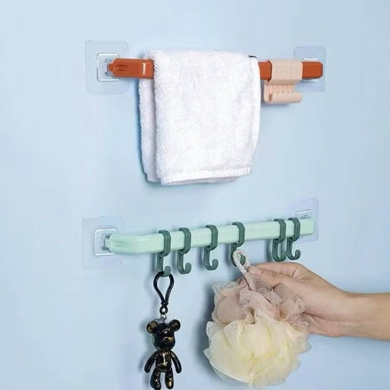 [ SAMARINDA ] Gantungan Baju tempel 6 Hook