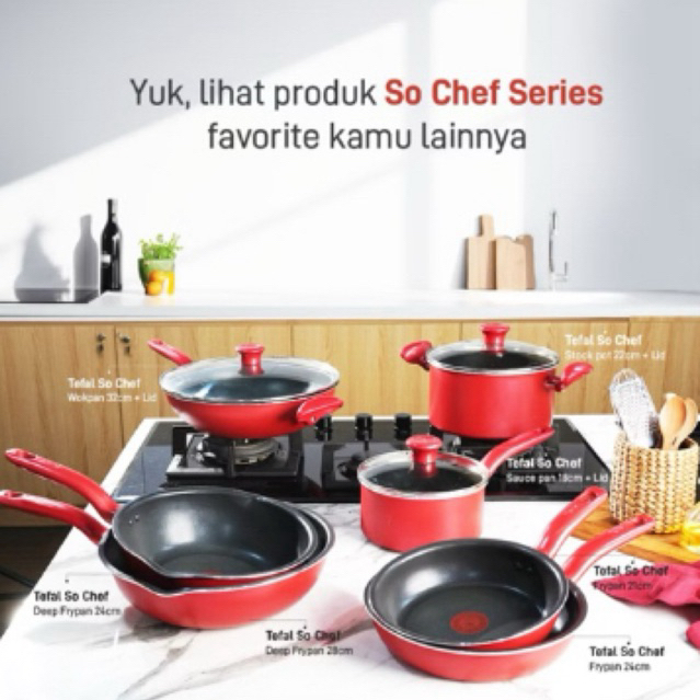 tefal so chef fry pan 21cm