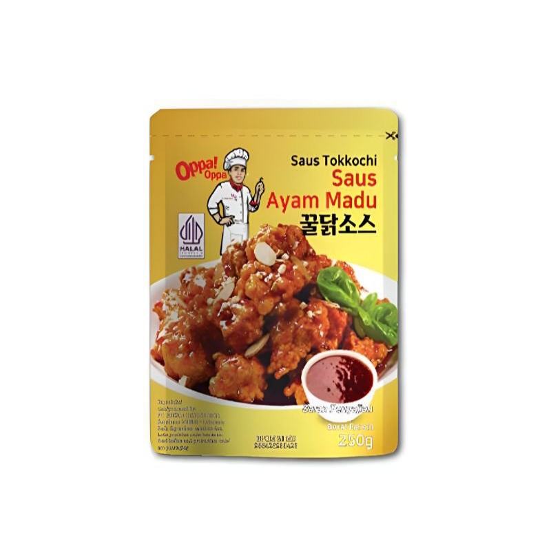 

Saus Ayam Madu / Tokkochi Oppa! Oppa Korea 250 GR HALAL