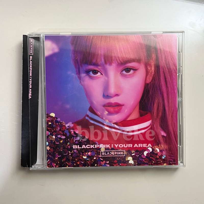 [LISA VER] japan album blackpink in your area member ver official from tower records japan