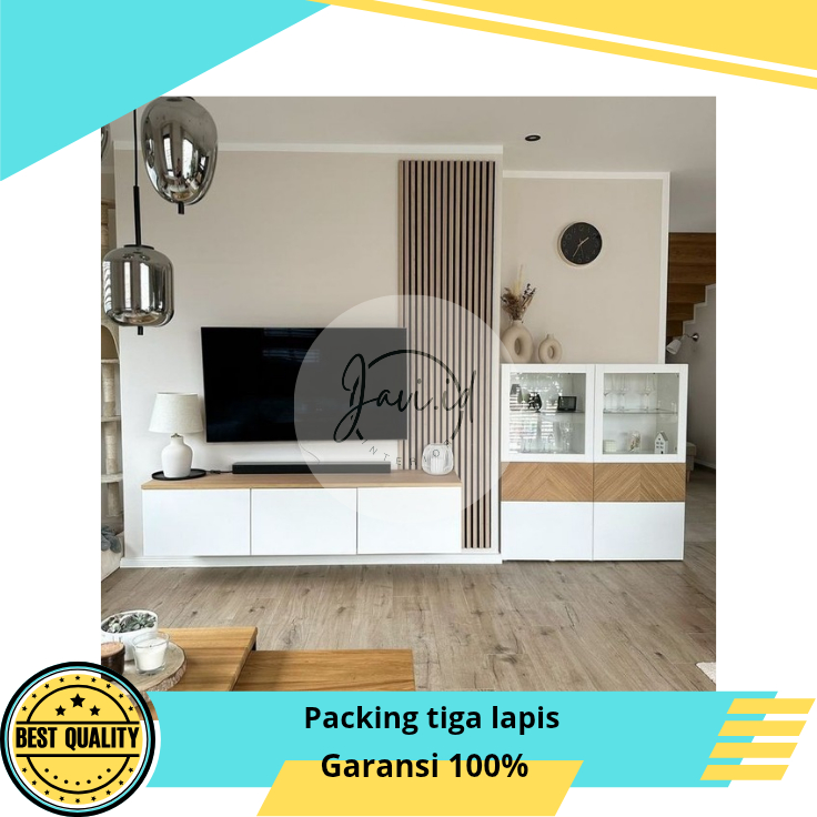 Meja tv gantung. Meja tv minimalis. Meja tv modern. Laci gantung AG_082