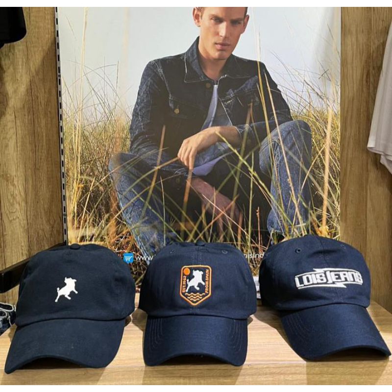 Topi snapback pria LOIS original murah terbaru best seller. 3second emba cardinal