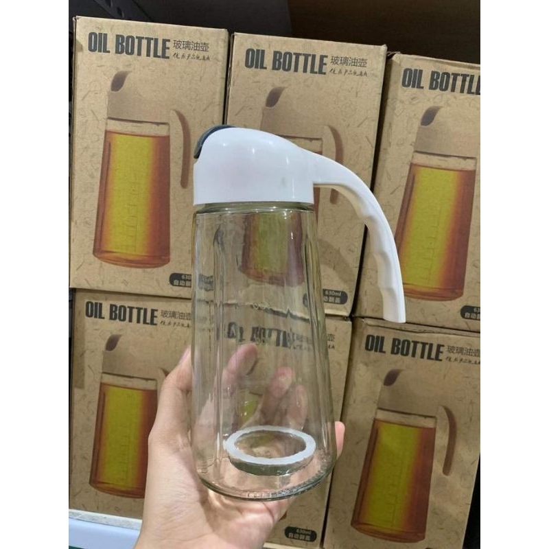 Botol Minyak Kaca 600ml