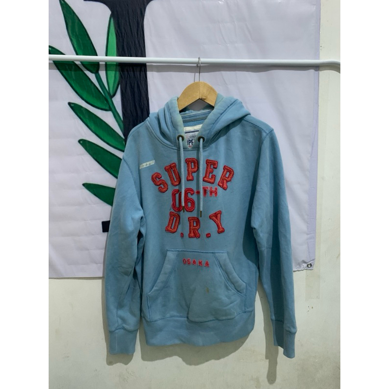 hoddie SUPERDRY JAPAN fesyen pria
