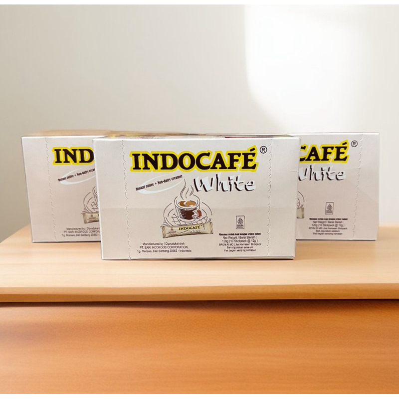 

Indocafe White Coffee No Sugar / Tanpa Gula
