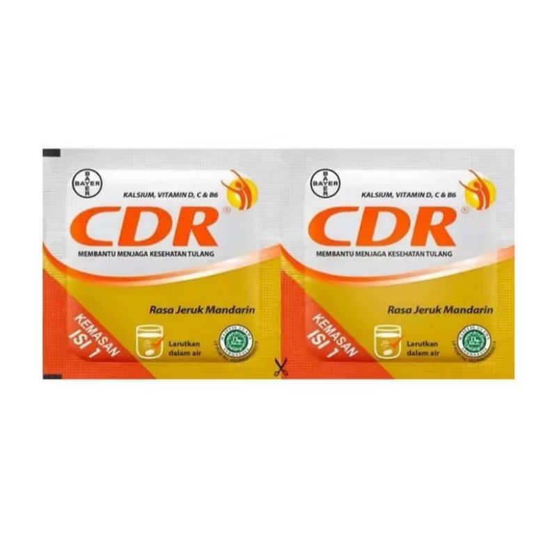 CDR Effervescent 1strip isi 2 tablet